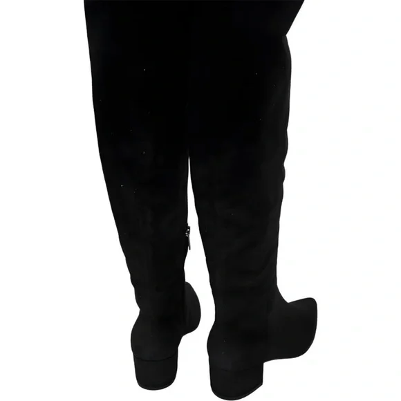 Elegant New in box Marc Fisher Black Women's Over the Knee-High Boots - Picture 9 of 12